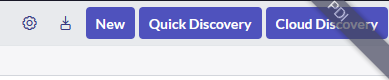 Quick Discovery button